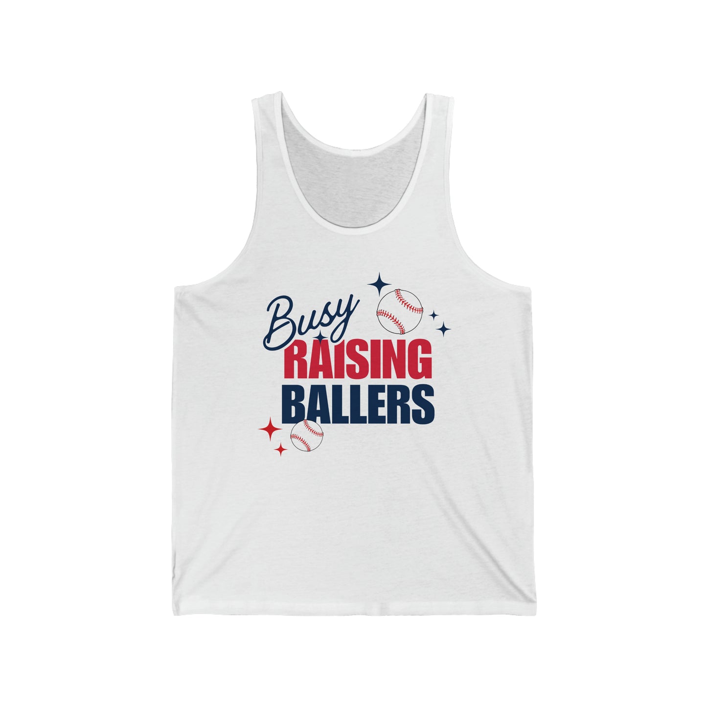 Busy Raising Ballers Tank, Tee, or Hoodie