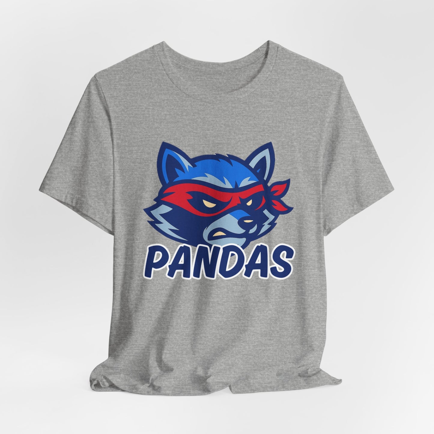 Pandas Cotton Short Sleeve Tee