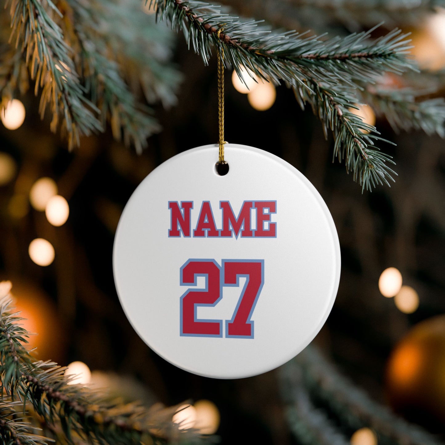 Olympia Christmas Ornament