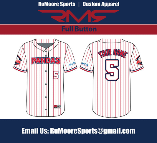10U Player Pinstripe Jersey