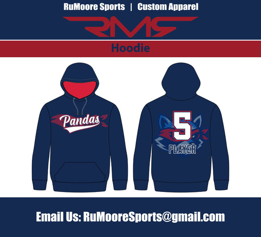 Pandas Poly-Fleece Hoodie