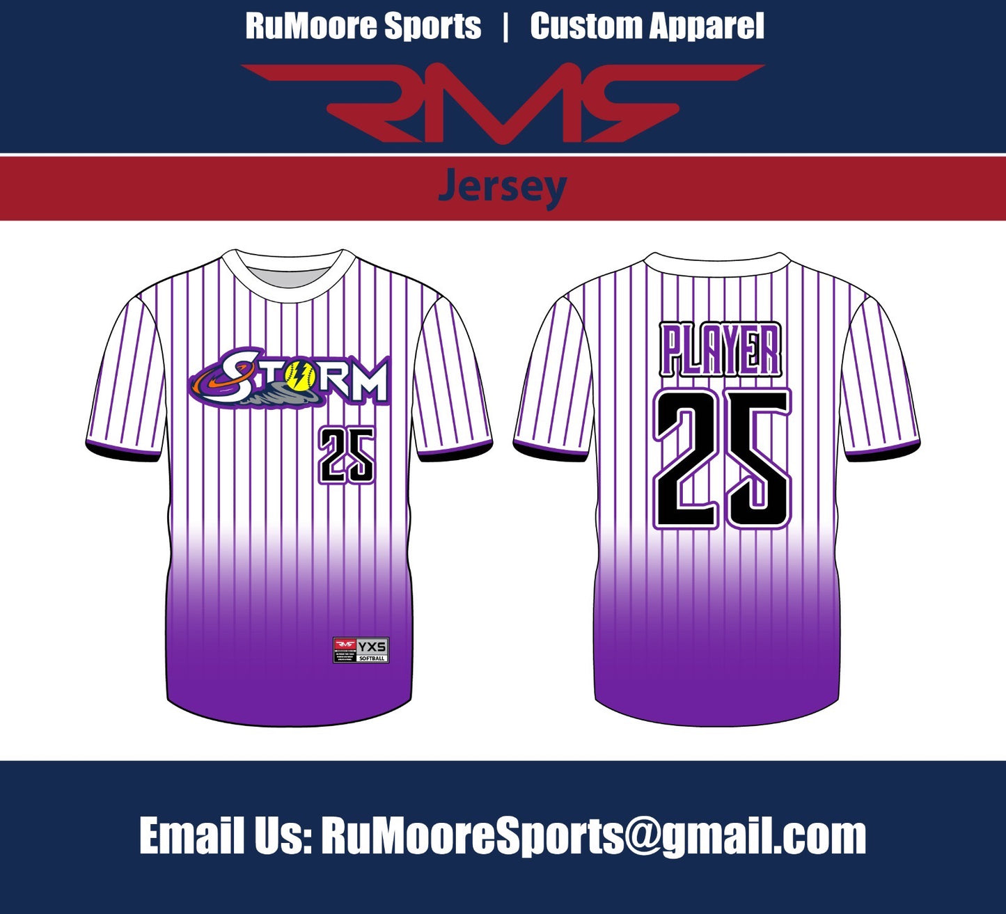 Pinstripe Storm Jersey
