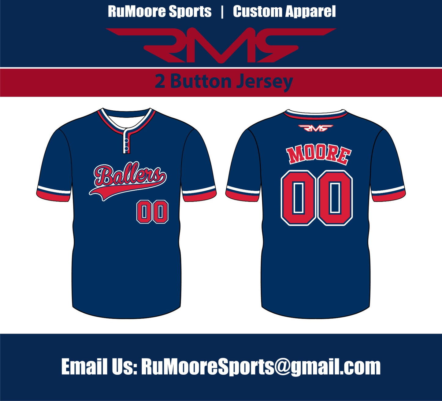 Ballers 2 Button Jersey