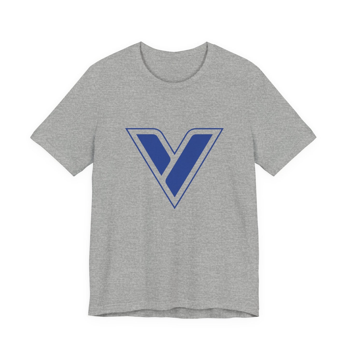 V Logo Cotton Short Sleeve Tee