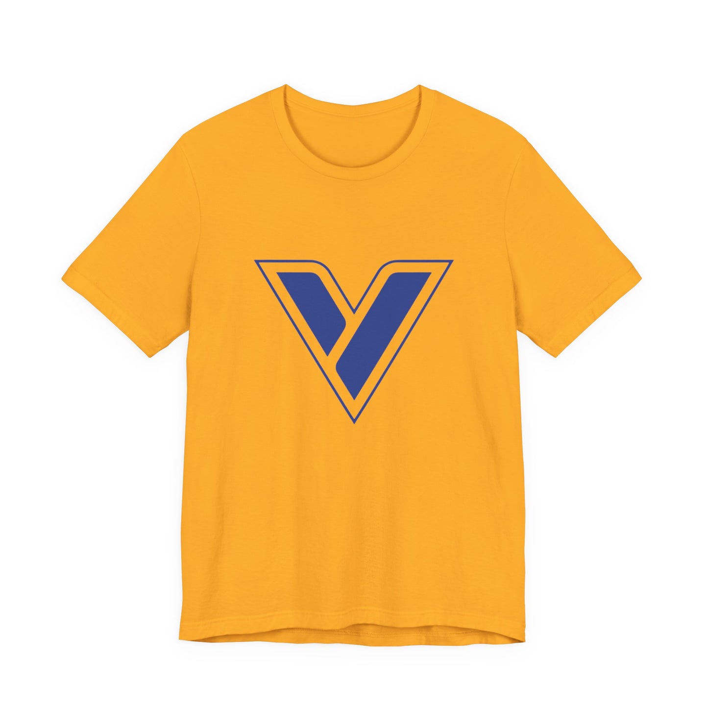 V Logo Cotton Short Sleeve Tee