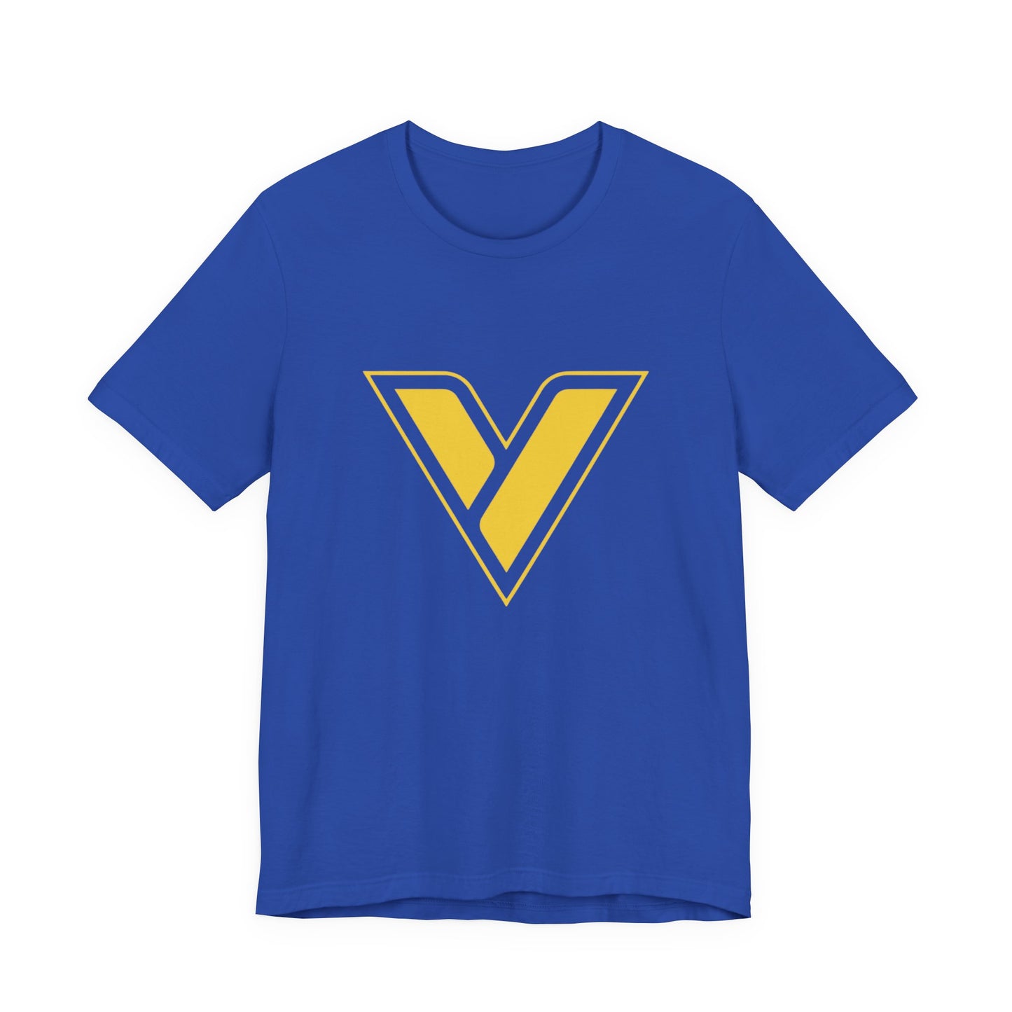 V Logo Cotton Short Sleeve Tee