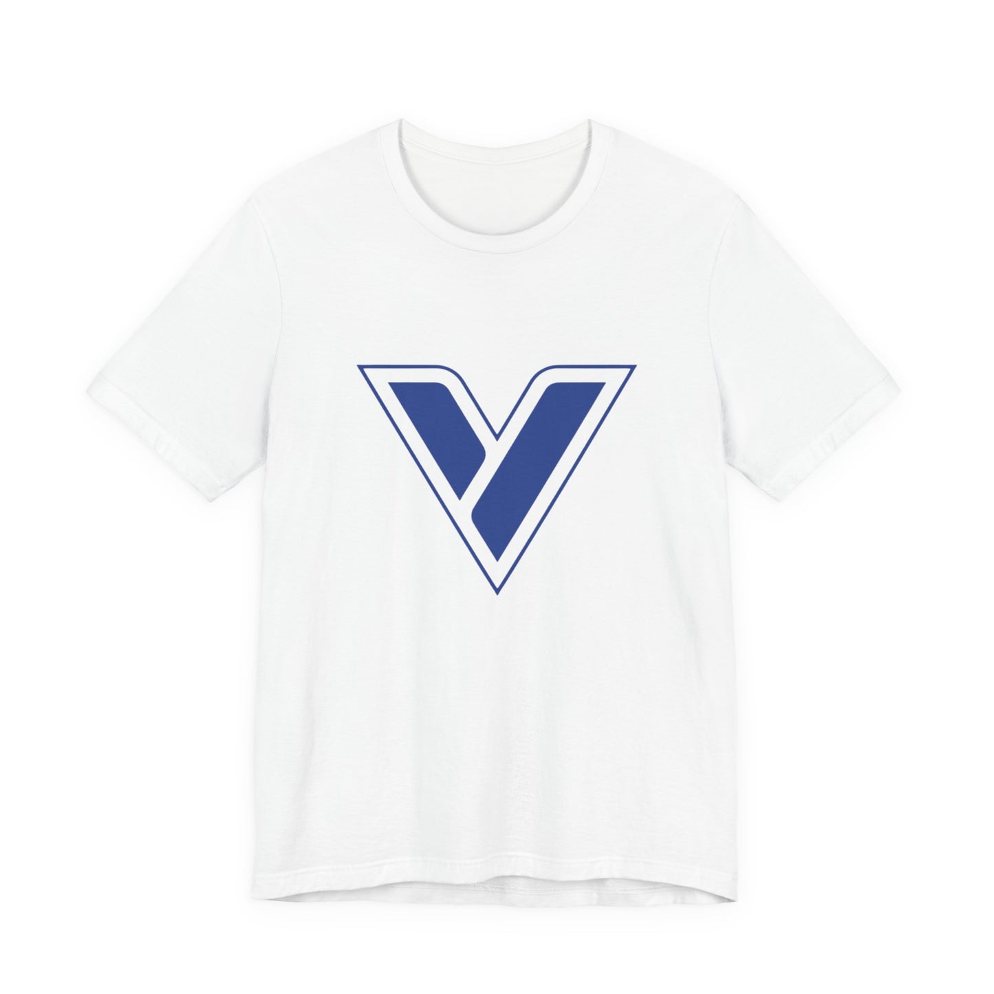 V Logo Cotton Short Sleeve Tee