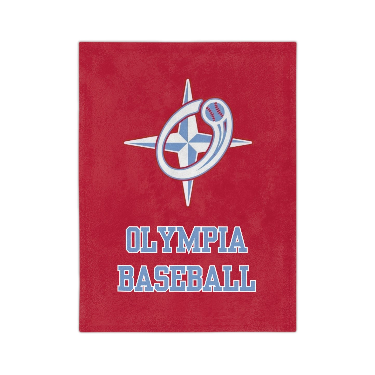 Olympia Velveteen Plush Blanket