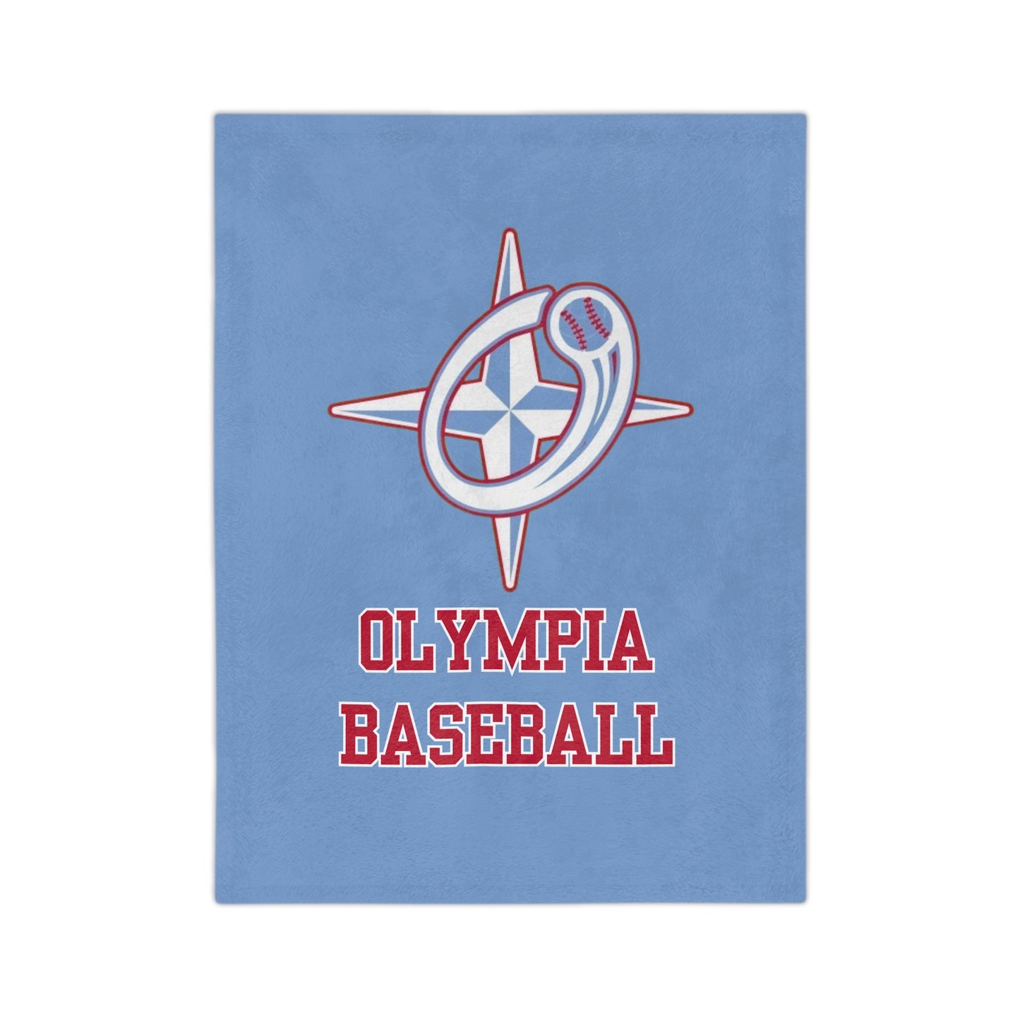 Olympia Velveteen Plush Blanket