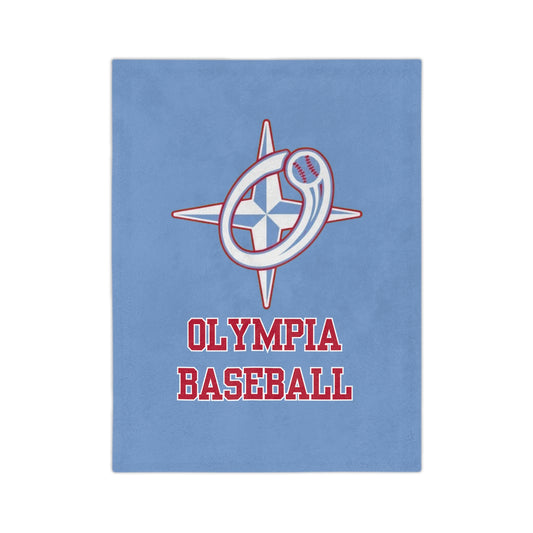 Olympia Velveteen Plush Blanket