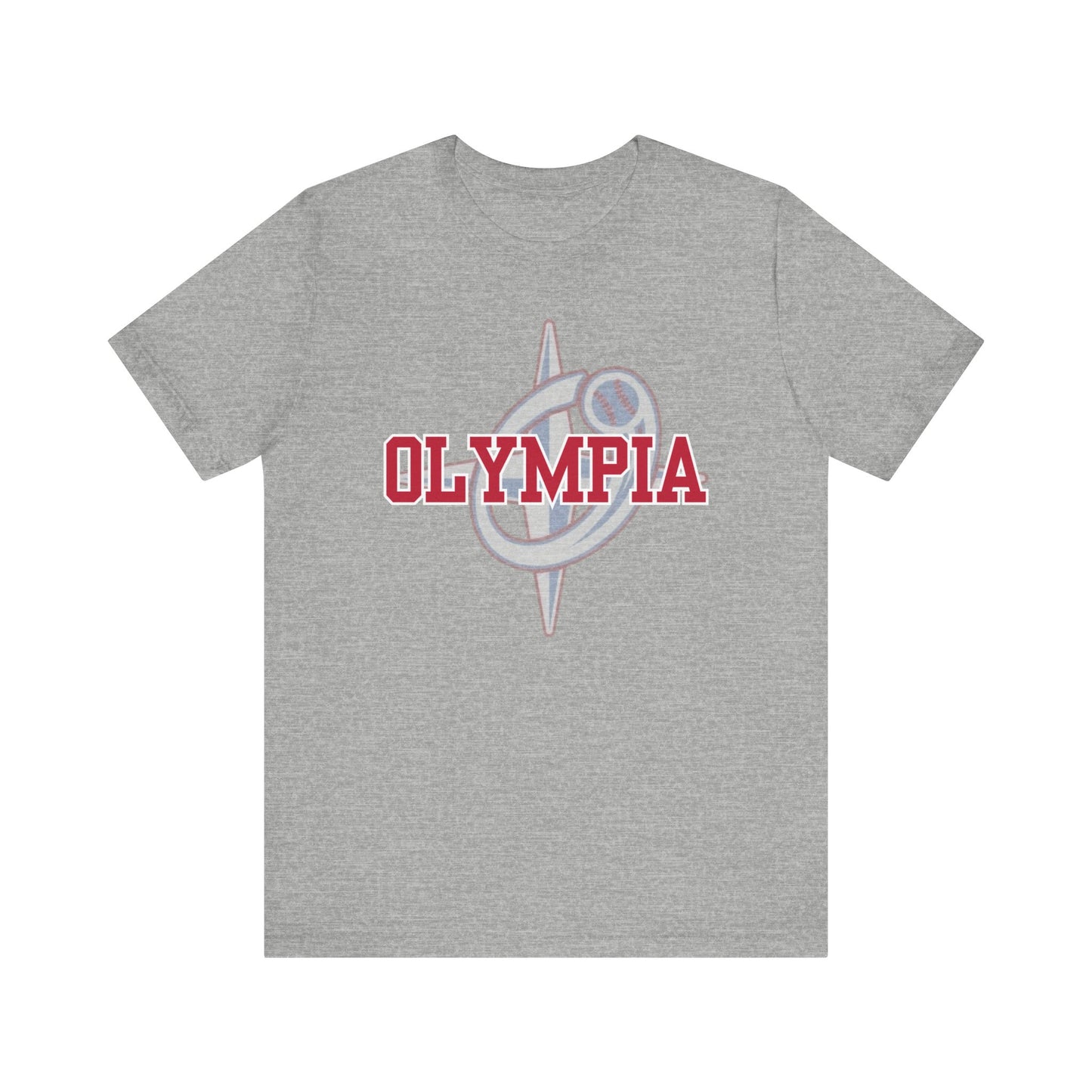 Olympia Overlay Logo Short or Long Sleeve Tee