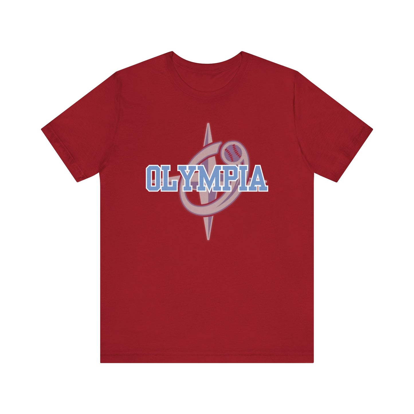 Olympia Overlay Logo Short or Long Sleeve Tee