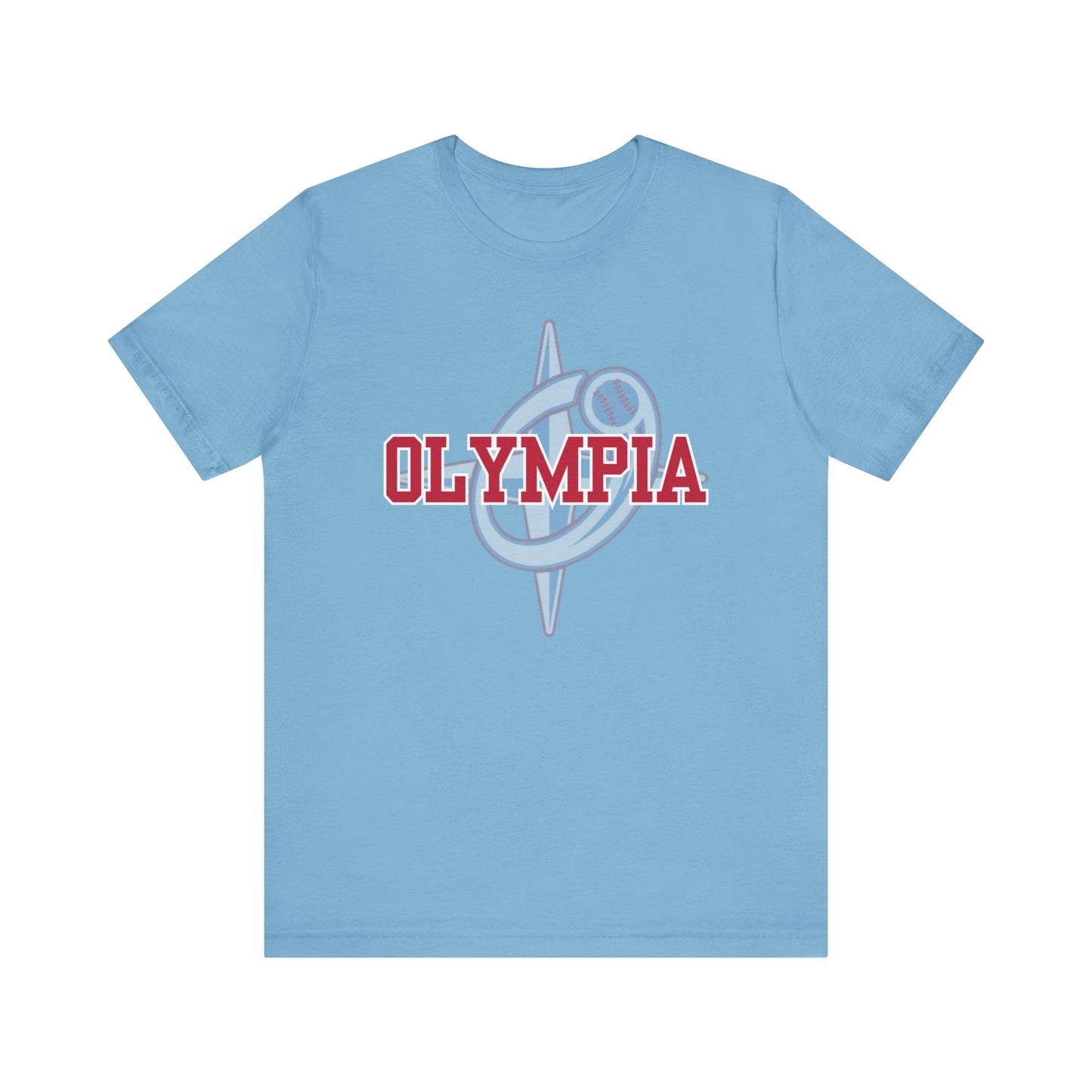 Olympia Overlay Logo Short or Long Sleeve Tee