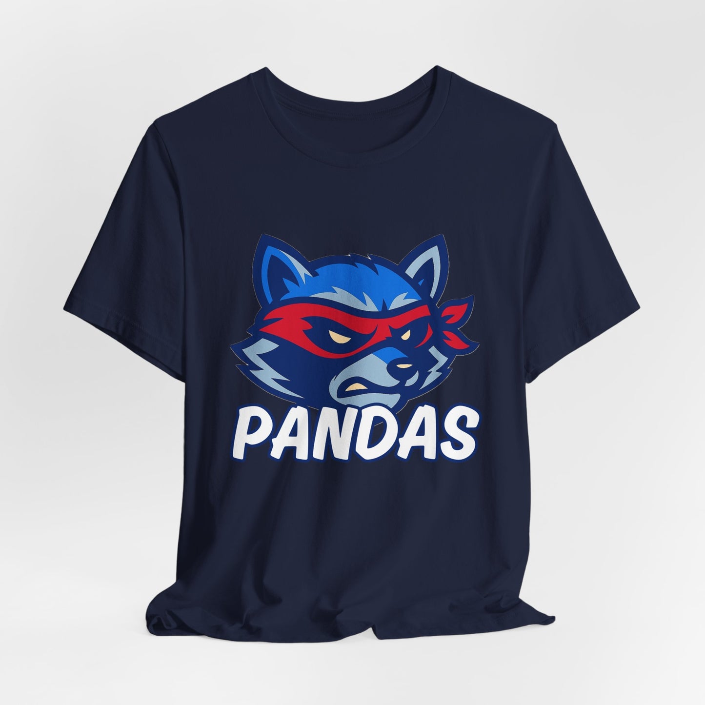 Pandas Cotton Short Sleeve Tee