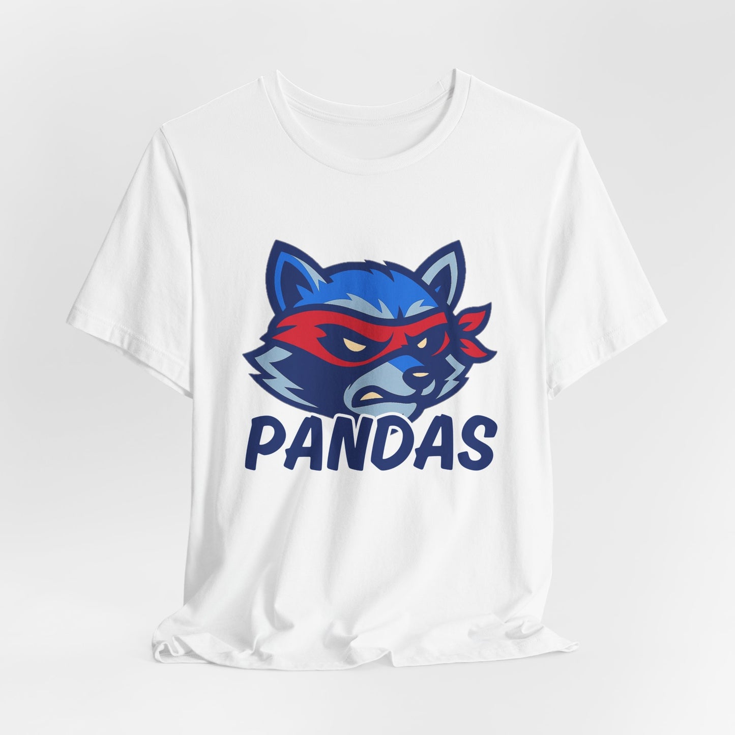 Pandas Cotton Short Sleeve Tee