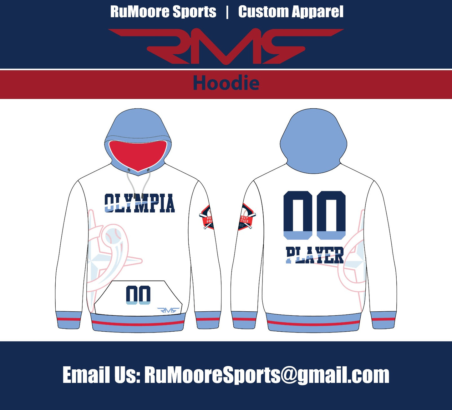 Olympia Sublimated Hoodie