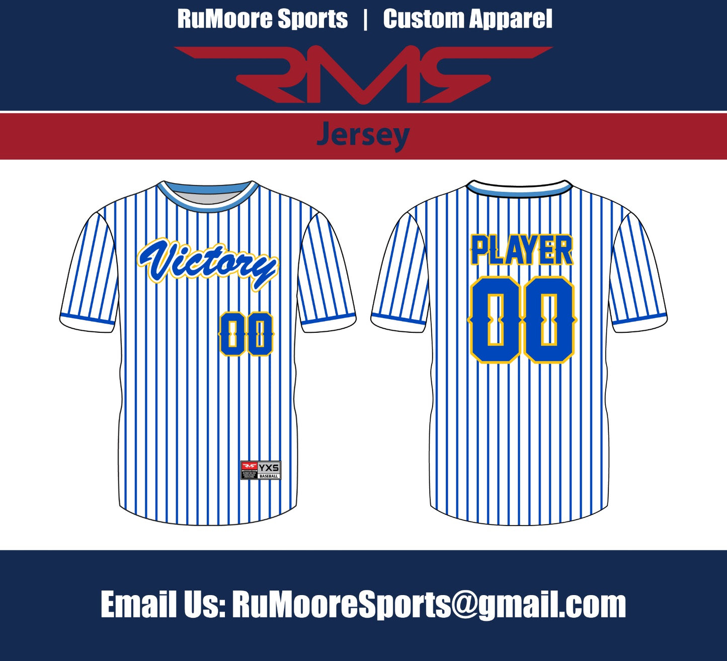 2025 Victory Pinstripe Jersey