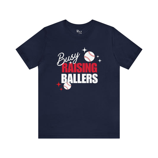 Busy Raising Ballers Tank, Tee, or Hoodie